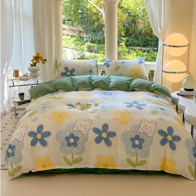 housse de couette 200x240 florale