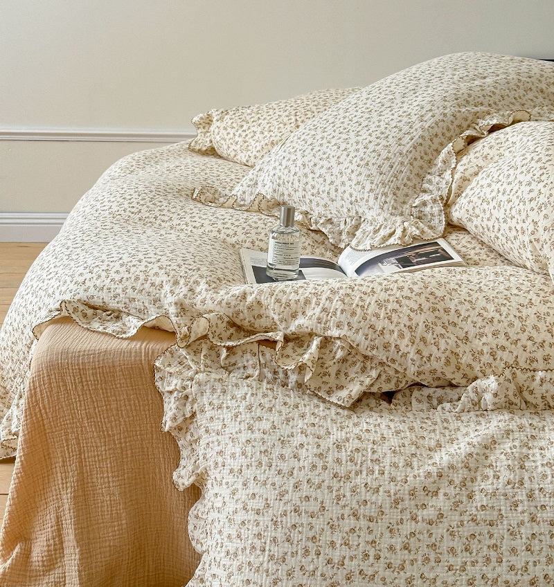 Housse de Couette Gaze de Coton | 4 Saisons