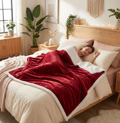 Couverture chauffante | Velours